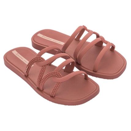 Chinelo Slide Feminino Ipanema Solar - 26979 - Rosa/Rosa - Atacado