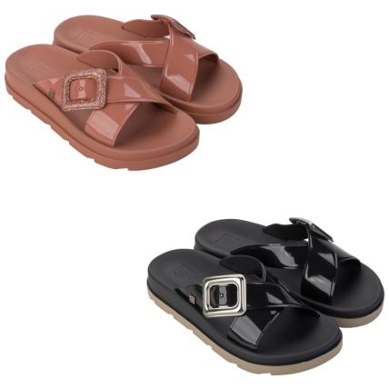 Chinelo Slide Feminino Zaxy Match - 19053 - Cores Diversas - Atacado