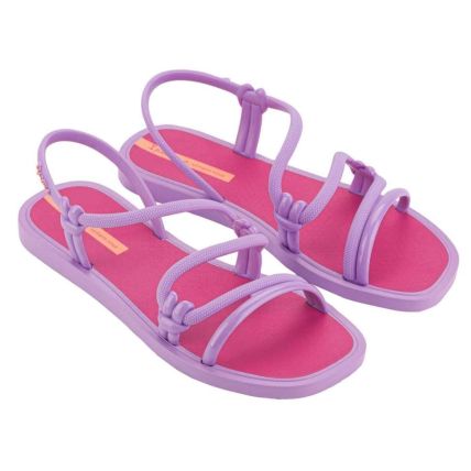 Sandália Feminina Ipanema Solar Mais - 26985 - Lilás/Rosa - Atacado
