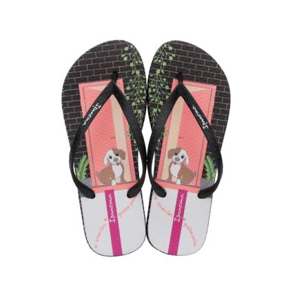 Chinelo Feminino Ipanema Love Pets - 27005 - Preto - Atacado