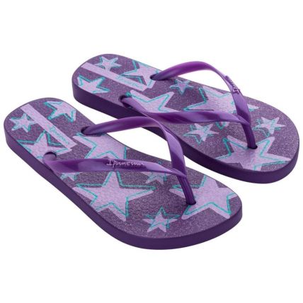 Chinelo Feminino Ipanema Stars - 27091 - Roxo/azul/lilás - Atacado