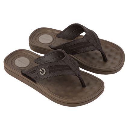 Chinelo Infantil Cartago Alabama - 11858 - Marrom/marrom - Atacado