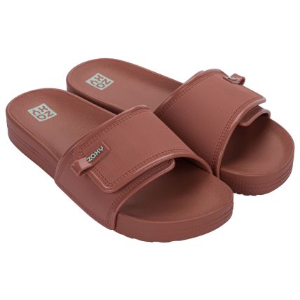Chinelo Slide Feminino Zaxy Only - 19197 - Nude Escuro - Atacado