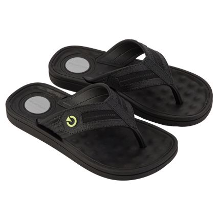 Chinelo Infantil Cartago Alabama - 11858 - Preto/preto - Atacado