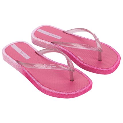 Chinelo Infantil Ipanema Edge Solar Glow - 27284 - Rosa Escuro/rosa - Atacado