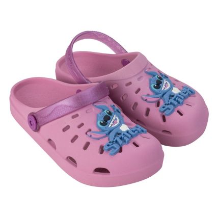 Babuche Infantil Disney Urban - 23197 - Rosa Medio/glitter - Atacado