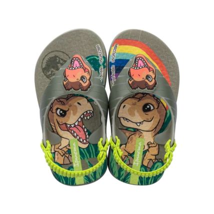 Sandália Baby Ipanema Jurassic Color Baby - 26859 - Verde/verde - Atacado