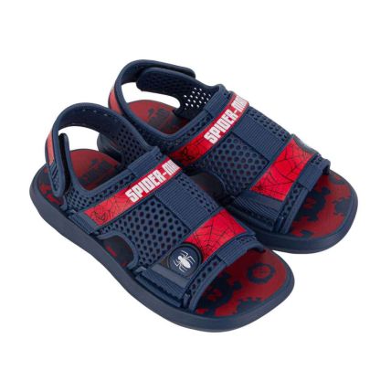 Sandália Infantil Marvel Multiverso - 22929 - Azul/Vermelho - Atacado