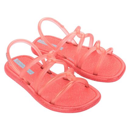 Sandalia Infantil Ipanema Meu Sol Mais - 27143 - Vermelho/rosa Perolado - Atacado