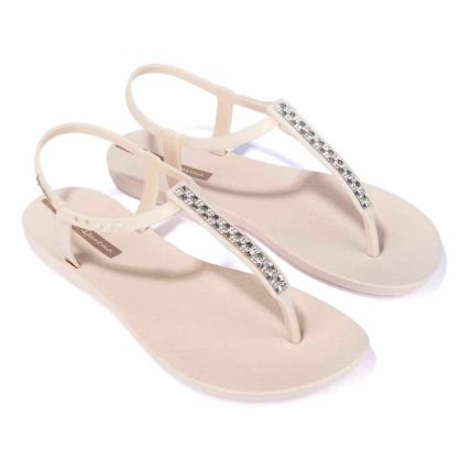 Sandalia Feminino Ipanema Class Chic Sandal - 83708 - Bege/cristal - Atacado