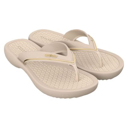Tamanco Feminino Azaleia Lavinia - 19435 - Off White Medio - Atacado
