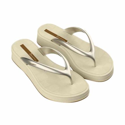 Tamanco Feminino Ipanema Glow Up - 27417 - Bege/ouro - Atacado