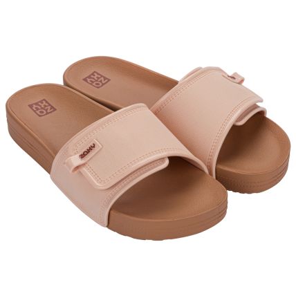 Chinelo Slide Feminino Zaxy Only - 19197 - Terroso Claro - Atacado