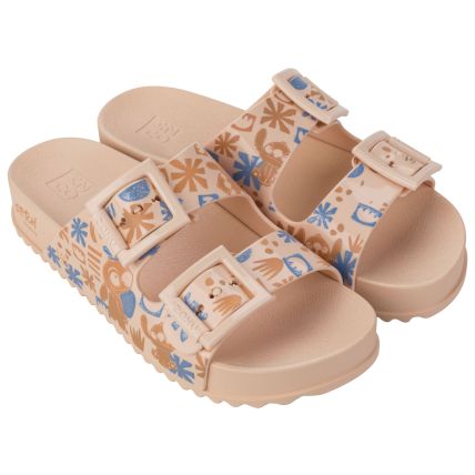 Tamanco Feminino Zaxy Disney Partner - 19149 - Terroso Claro - Atacado