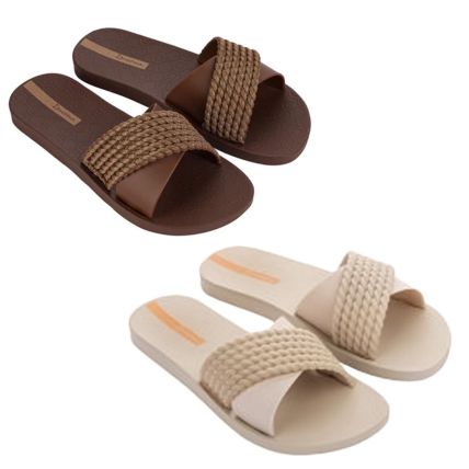 Chinelo Slide Feminino Ipanema Street Ii - 83244 - Cores Diversas - Atacado