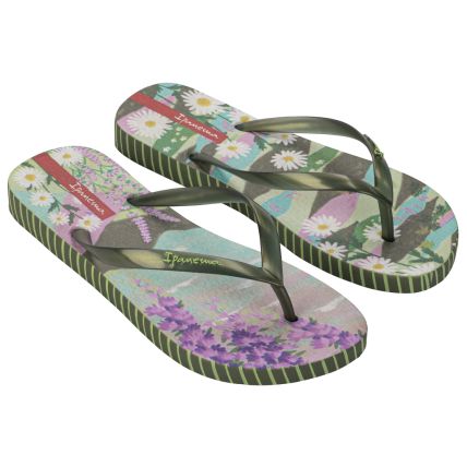Chinelo Feminino Ipanema Sem Igual - 25483 - Verde/perolado/verde - Atacado